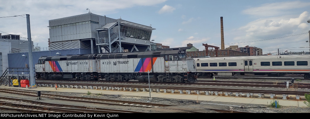 NJT 4119 & 4120 at Hoboken 